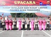 Kapolres Aceh Tenggara Pimpin Upacara Sertijab Kasat Intelkam dan Kasat Lantas