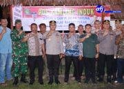 Polres Asahan Resmikan Pos Satkamling Induk di Desa Pulau Rakyat Pekan, Gelar Ngopi Kamtibmas Bersama Masyarakat