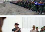 Kodim 0510/Tigaraksa Amankan Kunker Wakil Presiden  dalam Penanaman Jagung di Tigaraksa