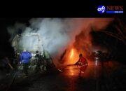 Bus Penumpang Terbakar di Jalinsum Asahan, Tidak Ada Korban Jiwa