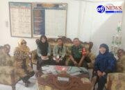 Serka Wawan Batuut Koramil 01/Teluknaga Gelar Komsos Di SMAN 12 Kabupaten Tangerang