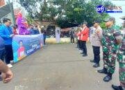 Pelda Darwin Landihae Wakili Danramil 07/Kresek Hadir di Kirab Obor PORKAB VI Tangerang