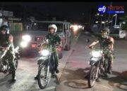 Babinsa Koramil 04/Cikupa Patroli Malam Wujudkan Wilayah Aman Dan Kondusif
