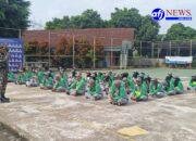 Tanamkan Jiwa Kepemimpinan, Babinsa Legok Beri Materi LDKS di SMAN 22