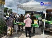Babinsa Koramil Cisoka Monitoring Gerakan Pangan Murah di Desa Cikasungka