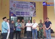 Bakti Sosial Lintas Agama di Legok, TNI Dampingi Pelayanan Kesehatan untuk Warga