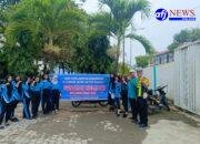 Sat Lantas Polres Pelabuhan Belawan Sosialisasikan Ops Zebra Toba 2025 kepada Siswa Yayasan Sinar Husni