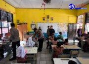 Kapolsek Cikupa dan Kasubagkerma Tinjau Pendistribusian Makanan Bergizi Gratis di SDN 03 Dukuh