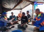 Sat Polairud Polres Asahan Selamatkan Nelayan yang Terombang-Ambing Selama 7 Hari di Perairan Asahan
