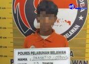 Sat Narkoba Polres Pelabuhan Belawan Tangkap Pengedar dan Pengguna Narkoba di Desa Lama Hamparan Perak