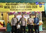 Kabag Ops Polres Pelabuhan Belawan Lakukan Pengecekan Pos Pam Ops Lilin Toba 2025