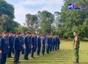 Babinsa Koramil 14/Panongan Berikan Pelatihan PBB dan Wawasan Kebangsaan di SMP Mandiri