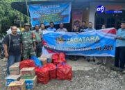 Ormas Jagatara Salurkan Bantuan Paska Banjir Ke Posko Pukesmas Patumbak