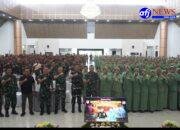 Dandim 0510/Trs Sambut Kunker Danrem 052, Perkuat Profesionalisme dan Komitmen Indonesia Emas