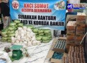 KNCI Salurkan 110 Paket Sembako dan 120 Makanan Siap Saji untuk Warga Terdampak Banjir di Hamparan Perak