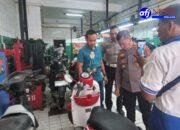 Polres Pelabuhan Belawan Berikan Service Motor Gratis bagi Warga Terdampak Banjir