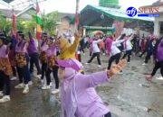 Merayakan Hari IBU TIM TP PKK  Desa Cikasungka Gelar Lomba Senam Masal  Tangerang Gemilang 2025