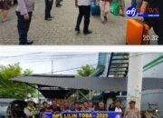 Sat Lantas Polres Pelabuhan Belawan Berikan Penyuluhan Kamseltibcarlantas di Dermaga Bandar Deli