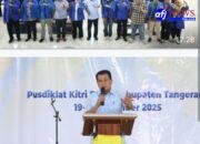 Bupati Tangerang Dorong Instruktur PMII Jadi Katalisator Pembangunan SDM Unggul di Era Disrupsi