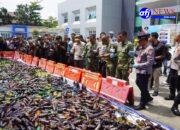 TNI AD Perkuat Pengamanan Wilayah Akhir Tahun, Dandim 0510/Tigaraksa Hadiri Press Release Akhir Tahun Polresta Tangerang