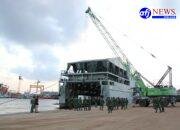 Dari Pelabuhan Belawan, Bantuan Logistik TNI AD Menuju Wilayah Terdampak