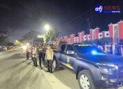 Patroli Gabungan Brimob, Samapta dan Polres Pelabuhan Belawan Cegah Kejahatan Jalanan dan Tawuran