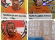Sat Narkoba Polres Pelabuhan Belawan Grebek Sarang Narkoba di Labuhan Deli, 3 Pelaku Diamankan