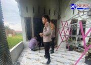 Respon Cepat Laporan Warga, Pamapta Polres Pelabuhan Belawan Olah TKP Pembakaran Rumah Warga di Hamparan Perak