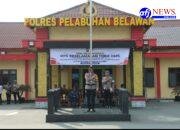 Kapolres Pelabuhan Belawan AKBP Rosef Efendi Pimpin  Apel Pasukan Oprasi Keselamatan Toba 2026