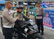 Satlantas Polres Asahan Laksanakan Ops Keselamatan Toba 2026