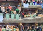 Bukti komitmen Tegas Perangi Peredaran Narkotika polres Sintang Bersama Tokoh masyarakat, Tokoh Adat Musnahkan 59,85 kg Sabu