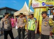 Kapolres Pelabuhan Belawan Tinjau Pos PAM Ops Ketupat Toba di Marelan, Pastikan Kesiapan Pengamanan Lebaran