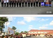 Kapolres Pelabuhan Belawan Pimpin Apel Kesiapan Pengamanan Malam Takbiran