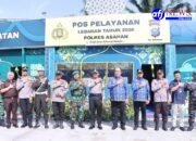 Kapolres Asahan Bersama Forkopimda Tinjau Pospam hingga Gudang Bulog, Pastikan Pengamanan Mudik dan Stok Pangan Aman Jelang Lebaran 2026