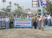 Sat Lantas Polres Pelabuhan Belawan Gelar Police Goes To School di SMA Negeri 9 Medan