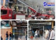 Polres Pelabuhan Belawan dan Polsek Medan Labuhan Amankan Lokasi Kebakaran di Marelan