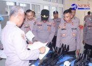 Propam Mabes Polri dan Polda Sumut Laksanakan Mitigasi Risiko Senpi di Polres Asahan