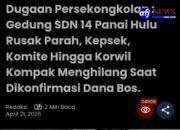 Pejabat Disdik Labuhanbatu Bungkam Berjamahan, Kerusakan Parah SDN 14 Panai Hulu Jadi Tanda Tanya: Kemana Dana Bos Pemeliharaan..?