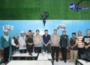 Kapolres Pelabuhan Belawan Silaturahmi dengan Tokoh Masyarakat dan Pemuda Mitra Kamtibmas