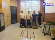 Polres Asahan Ungkap Kasus Percobaan Pemerasan Dan Curas di Kisaran Barat