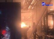 Pabrik PT Agro Jaya Perdana di Medan Labuhan Terbakar Hebat, Armada Gabungan Diterjunkan ke Lokasi