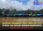 Darurat PETI di Sungai Landak, Warga Pak Mayam Soroti Dugaan Pembiaran