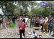 Aksi Heroik Tim  Pomal Kodaeral l Belawan Bongkar Gubuk Yang Menjadi Markas Tempat Pengguna Narkoba