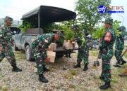 Koramil 01/AK Dukung Reboisasi Kodim 0209/Labuhanbatu, 150 Pohon Ditanam di Jalur Dua Aek Kanopan