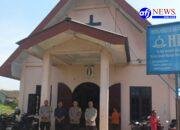 Polres Pelabuhan Belawan Laksanakan Patroli Pengamanan Gereja, Antisipasi Gangguan Kamtibmas