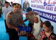 Sambut Hari Bhayangkara ke-80, Polda Sumut dan Polres Pelabuhan Belawan Bagikan 1.500 Paket Sembako