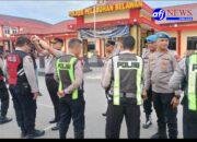 Jelang HUT Bhayangkara Ke-80, Polres Pelabuhan Belawan Gelar Pekan Gaktibplin Personel