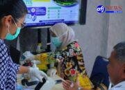 Kolaborasi Imigrasi Belawan dan Puskesmas Belawan, Puluhan Warga Ikuti Pemeriksaan Kesehatan Gratis