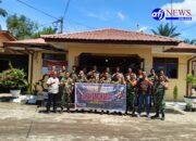 Silaturahmi Hari Bhayangkara, Koramil 01/Aek Kanopan Teguhkan Soliditas TNI-Polri