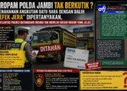 Propam Polda Jambi, Tak Berdaya Dalam Menangani Angkutan Batu Bara